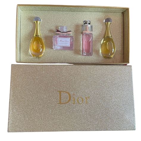 miss dior miniature perfume|dior miniature perfume gift set.